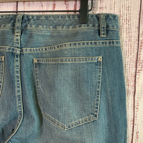 “Barely Boot” Slightly Faded Jeans { Talbots } - Picture 5 of 8